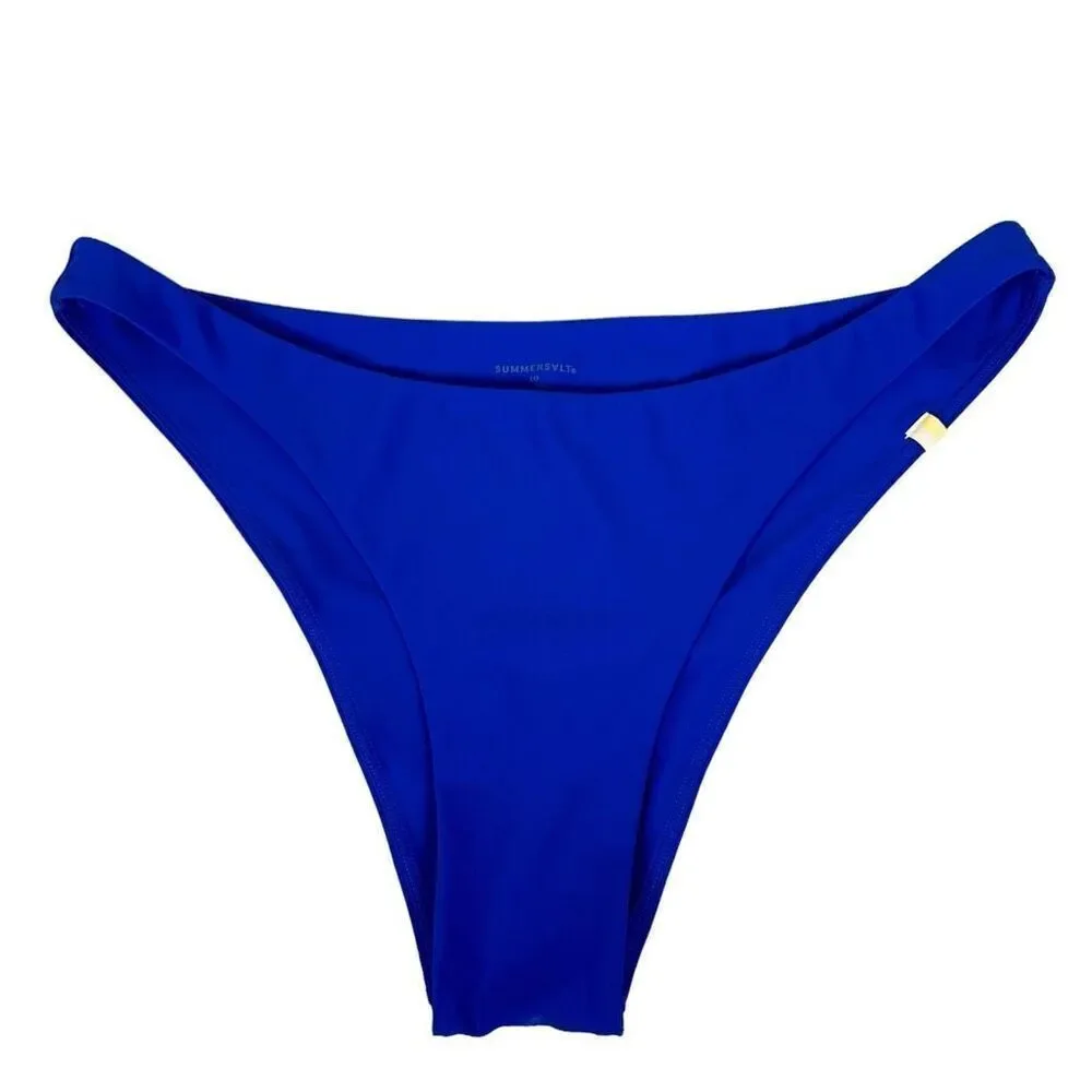 Summersalt Bikini Bottom size 10 Blue